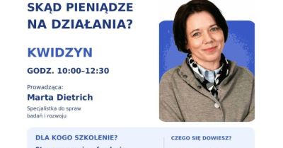 Szkolenie o finansowaniu działań organizacji pozarządowych
