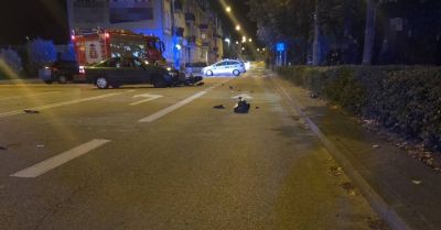 Motocyklista i 16-latka trafili do szpitali